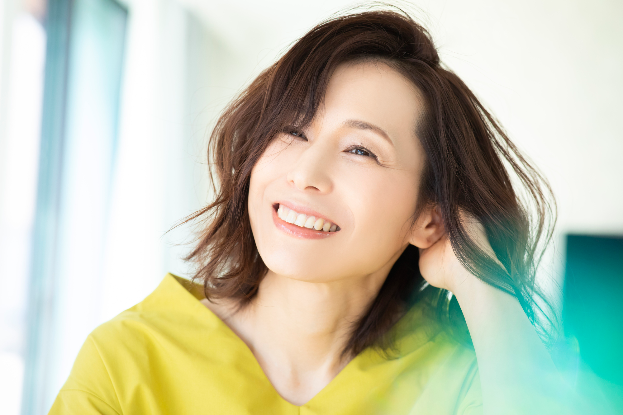 パーマは分け目が気になる人には強い味方に