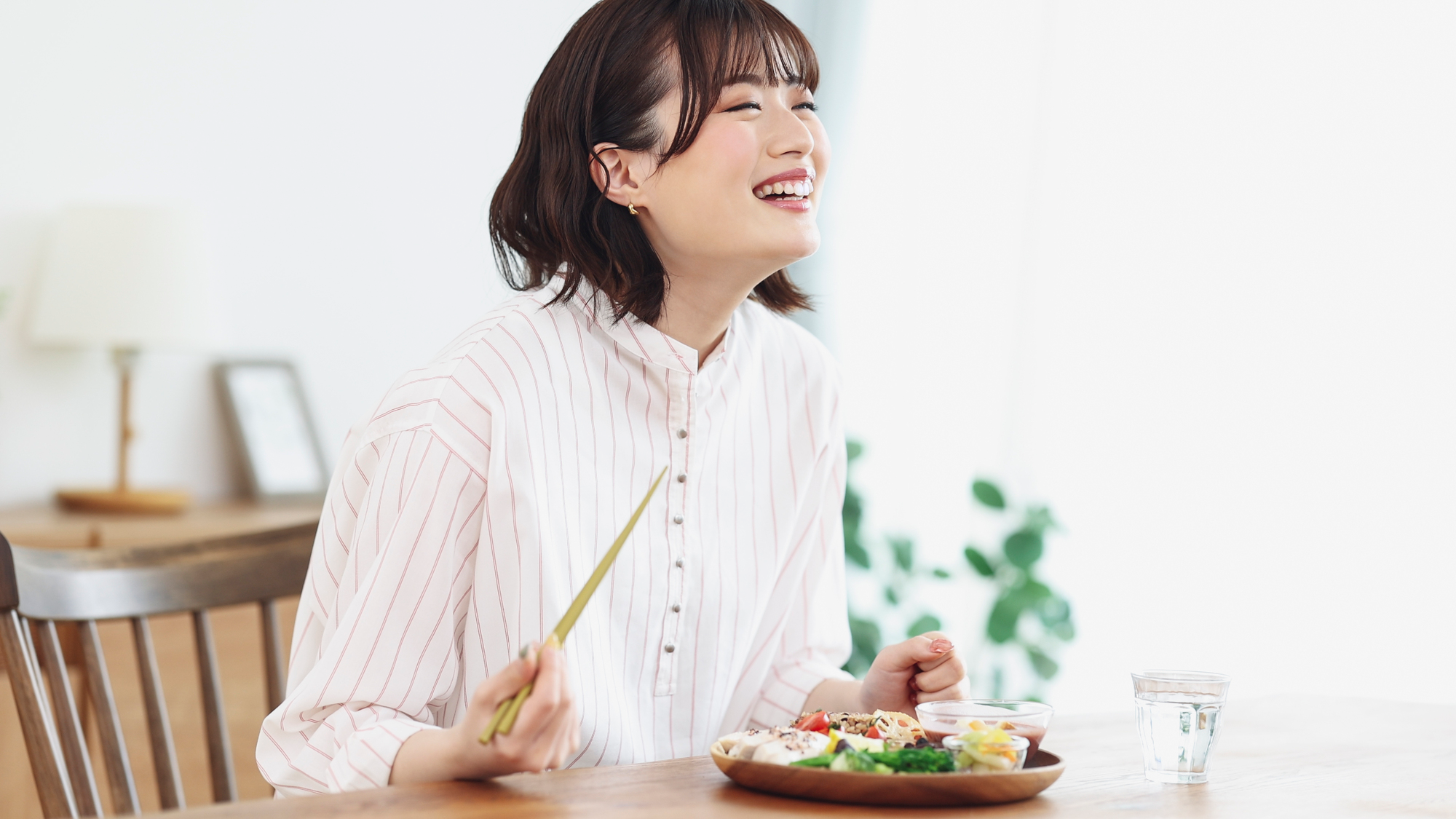 分け目が目立つようになったら、体の中からケアを