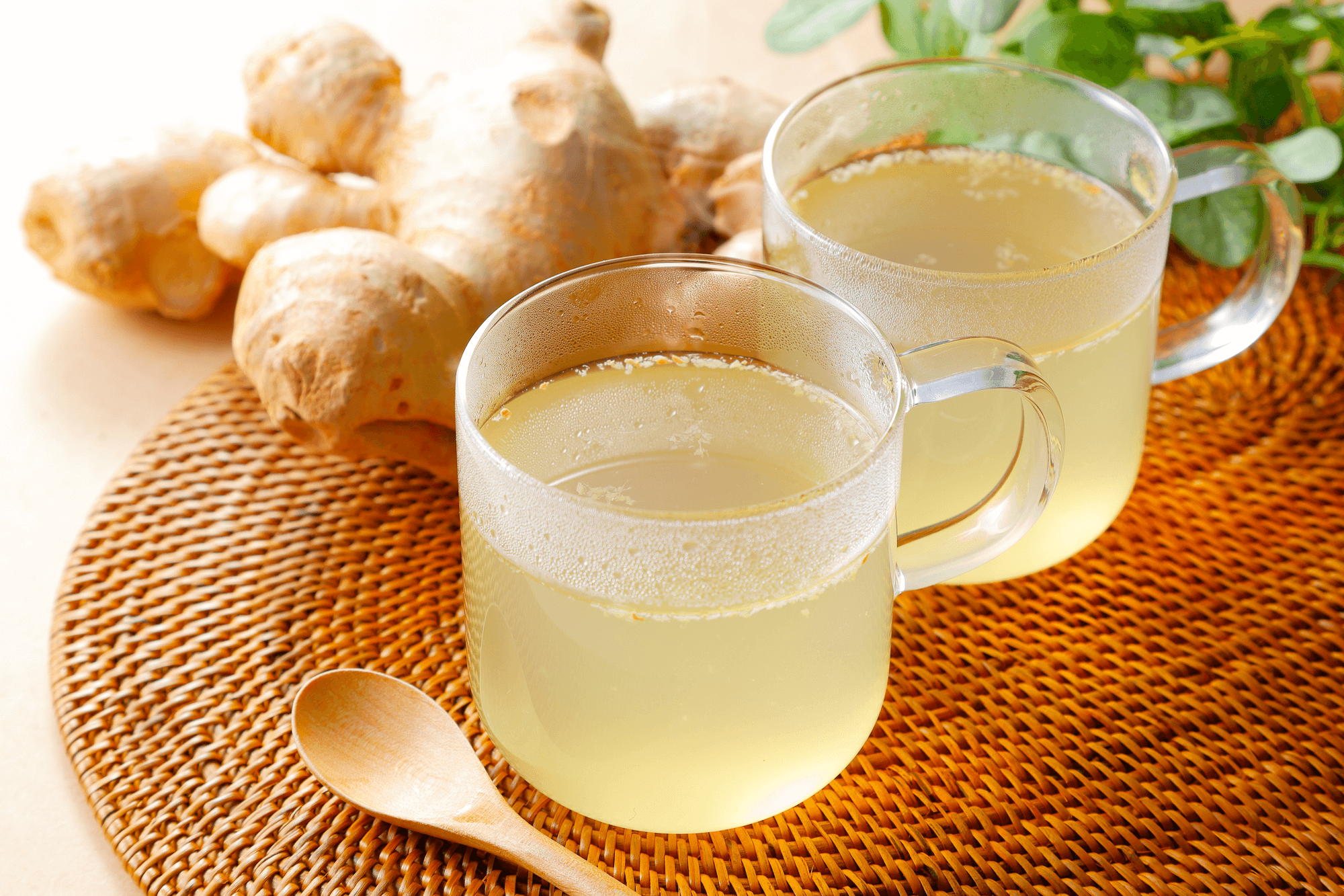 生姜を加熱して取り入れると、血流を促進するショウガオールに変化し、頭皮の血流改善や抗酸化作用に役立つイメージ画像