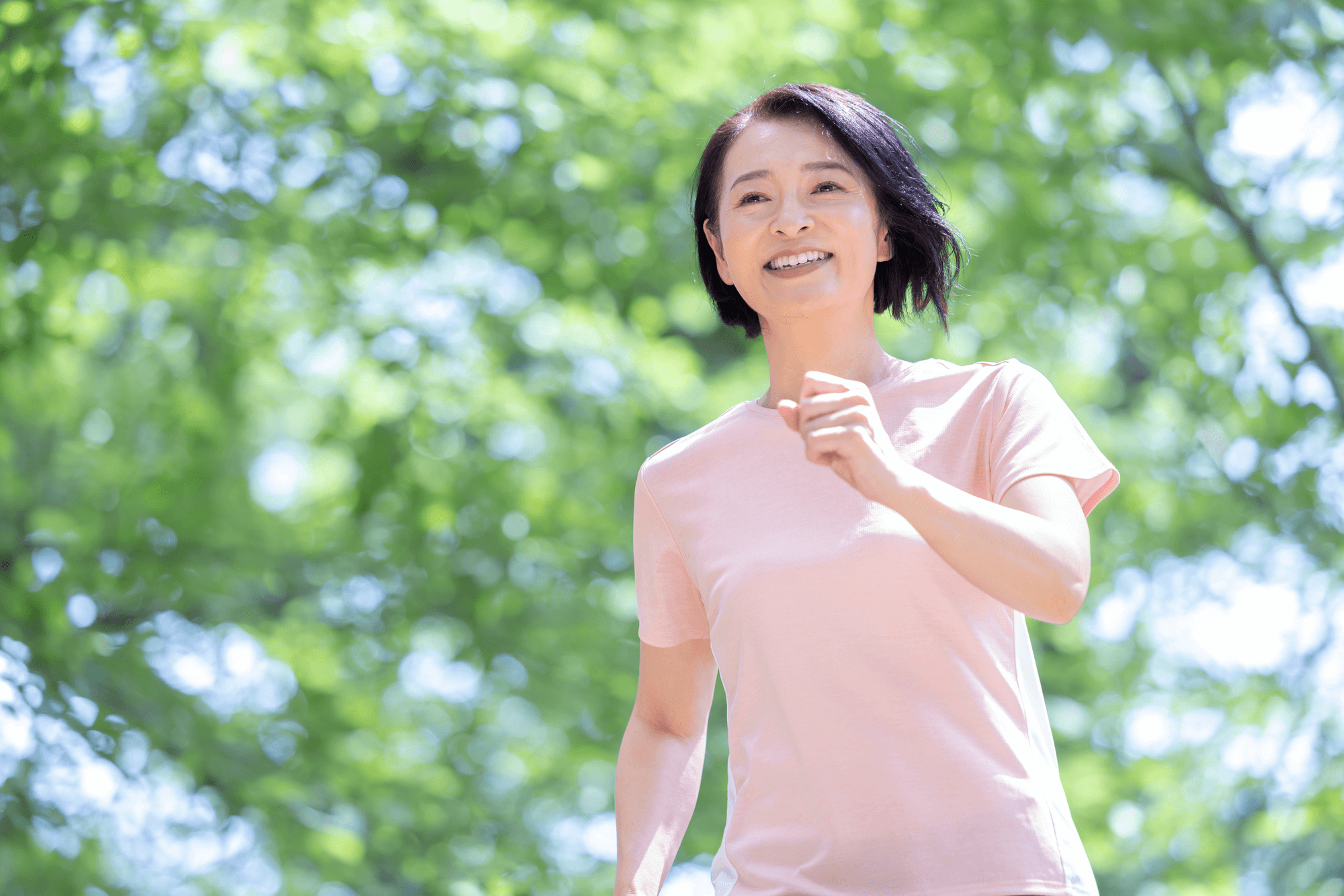 体の内側からのケアのひとつである適度な運動のイメージ画像