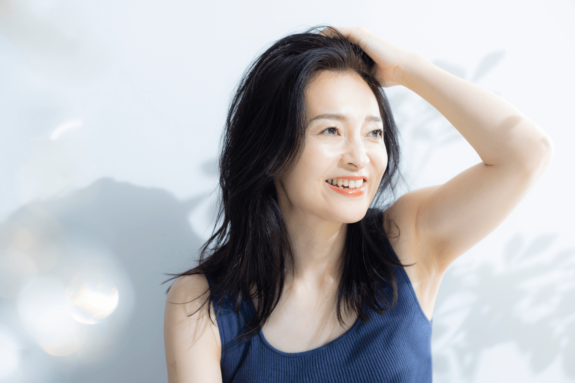 40代、50代女性のレイヤーカットのイメージ画像