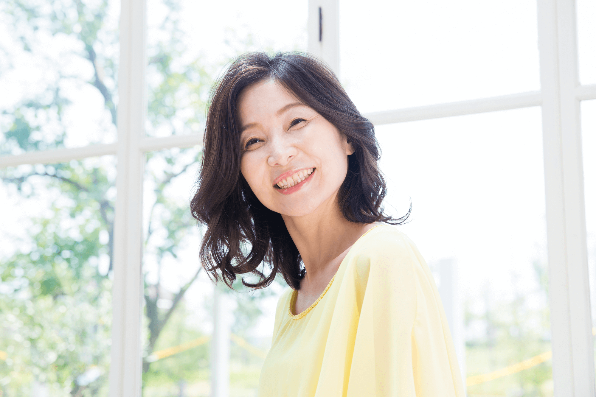 40代50代女性のパーマのイメージ画像