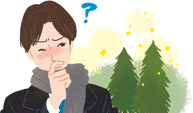 スギの“狂い咲き” にご用心！