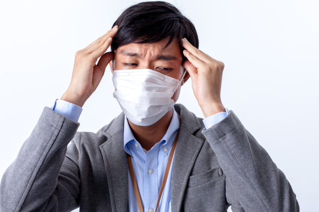 原因② マスクによる「二酸化炭素過多状態」が、片頭痛を引き起こす！