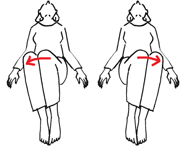 腰回りの筋肉を改善する