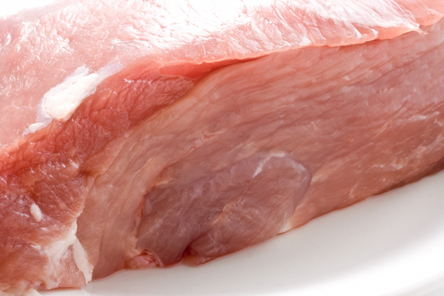 ＜カロリーダウン調理法2：ロース肉はもも肉に変更＞