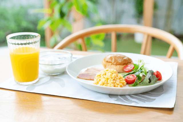 朝食は抜かない