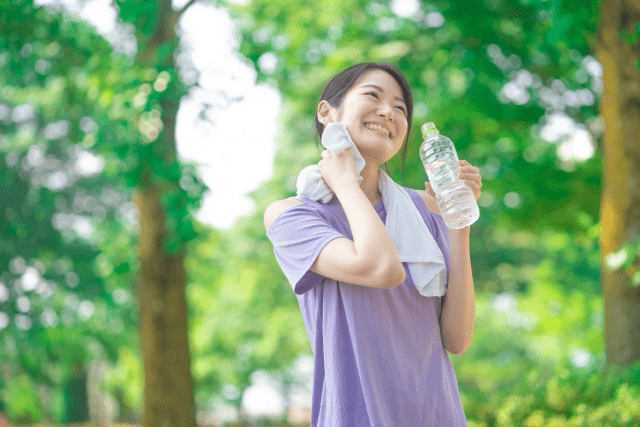血圧高めの人の運動ポイント。運動のイメージ
