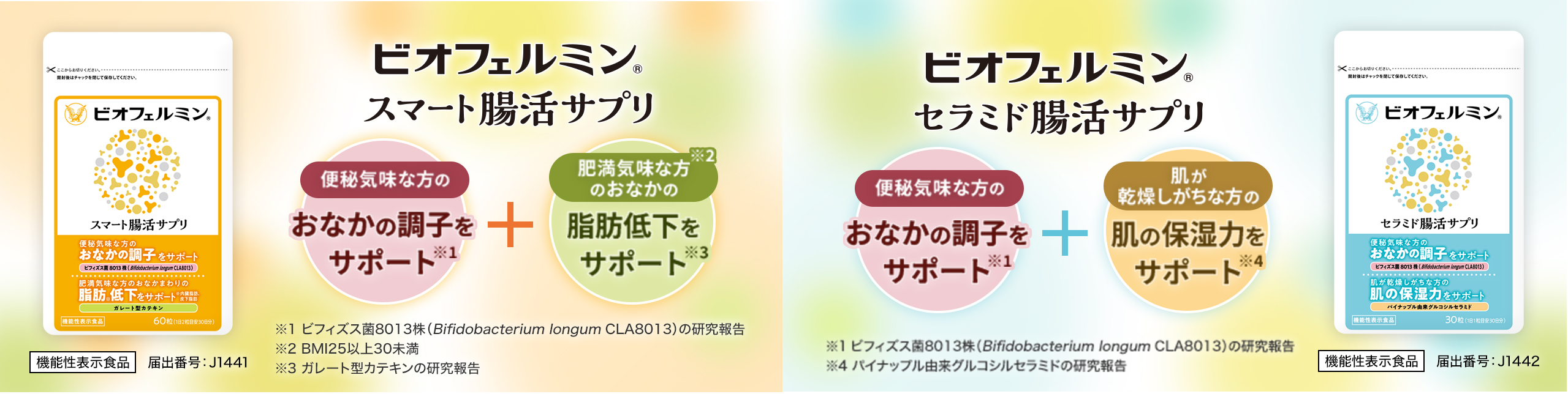 ビオフェルミン腸活サプリのリリース画像