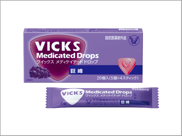 VICKS Medicated DROPS GIGANTIC PEAK