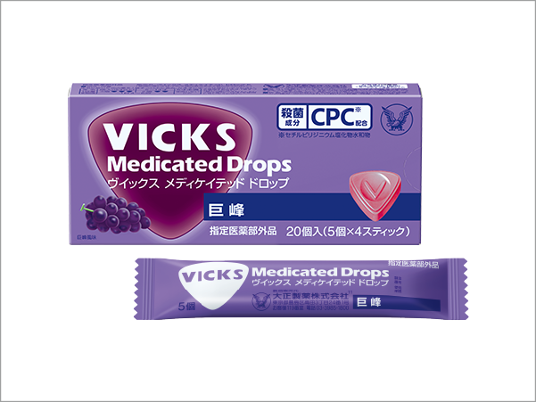 VICKS Medicated DROPS GIGANTIC PEAK