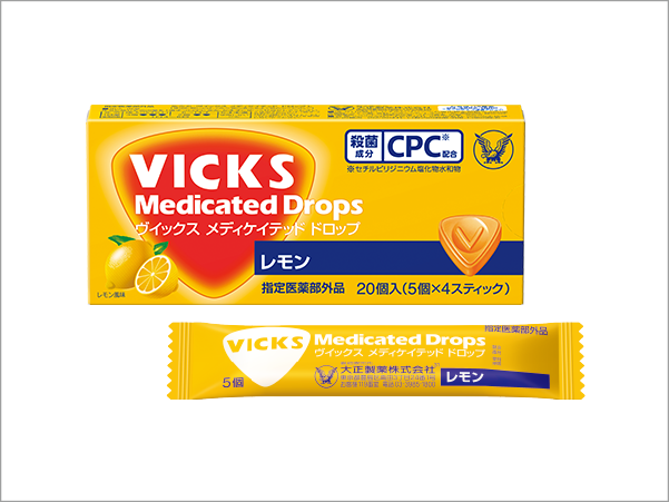 VICKS Medicated DROPS LEMON