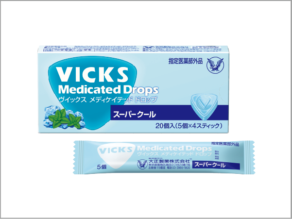 VICKS Medicated DROPS SUPER COOL