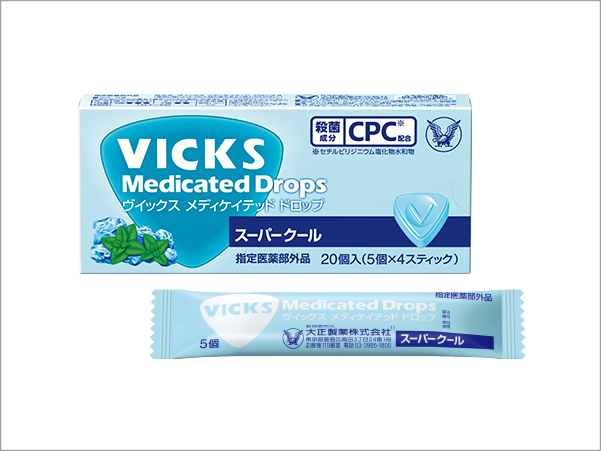 VICKS Medicated DROPS SUPER COOL