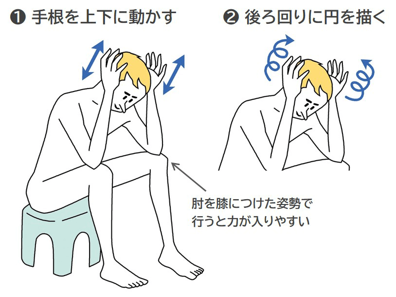 シャンプー時に加えたい頭皮マッサージ