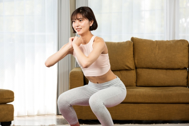 事前の熱中症対策に筋肉量を維持する運動習慣を身につけるイメージ画像