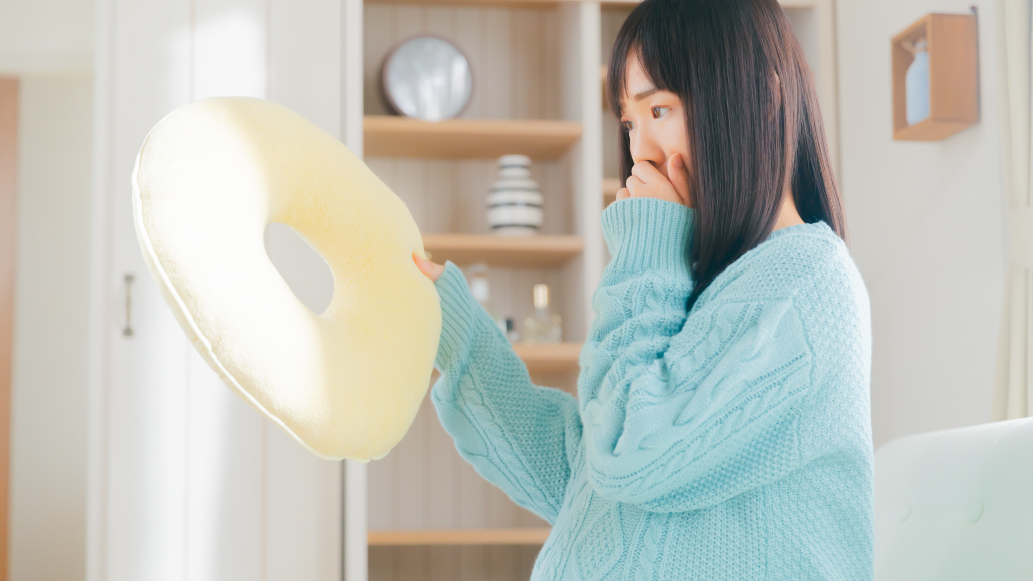いぼ痔（痔核）の原因④……妊娠・出産
