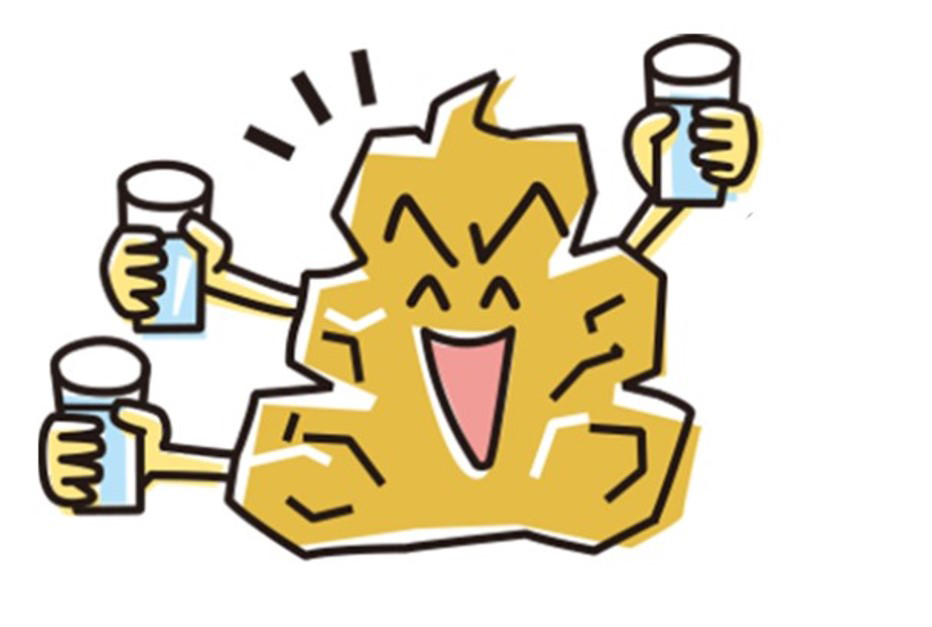 便秘薬を飲むときは コップ3杯程度のお水またはぬるま湯がおすすめ