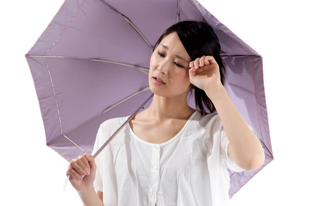 季節の変わり目、夏バテ