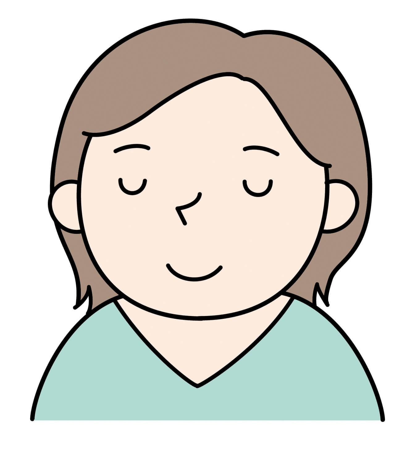点眼後は軽く目を閉じ、薬剤が目全体に広がるのを待つ。