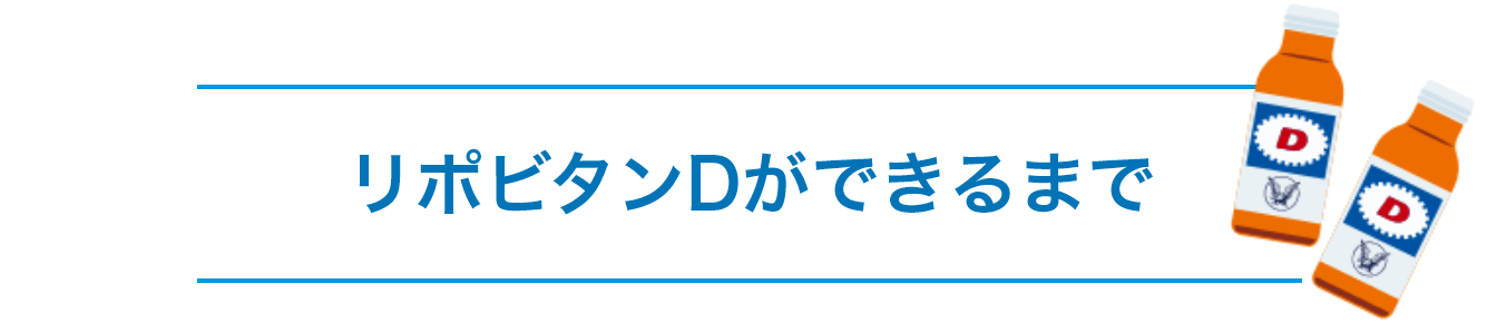 リポビタンDができるまで