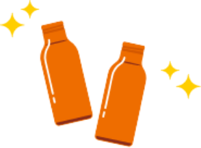 瓶のイラスト