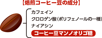 機能性関与成分「コーヒー豆マンノオリゴ糖」とは？