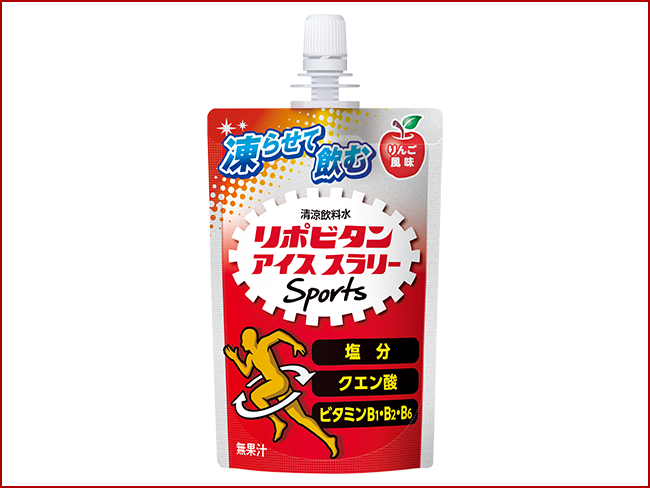 リポビタンアイススラリーsports りんご風味の製品画像