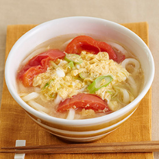 トマ玉うどん