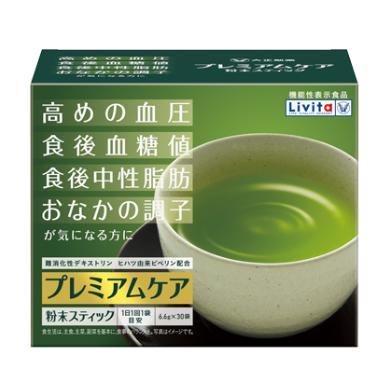 プレミアムケア 粉末スティックのパッケージ画像