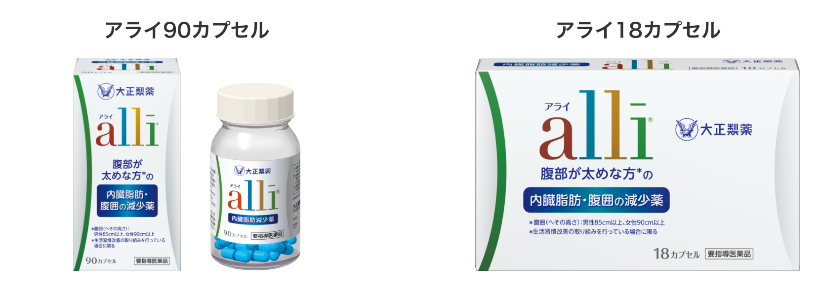 アライ90カプセル　アライ180カプセル