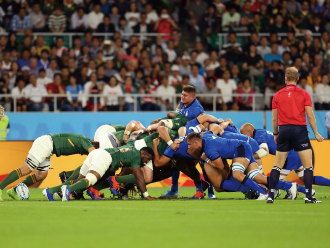 ラグビーW杯日本大会2019大会南アフリカ対イタリア戦